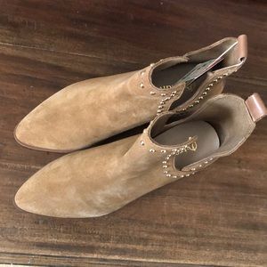 NWT Suede Booties